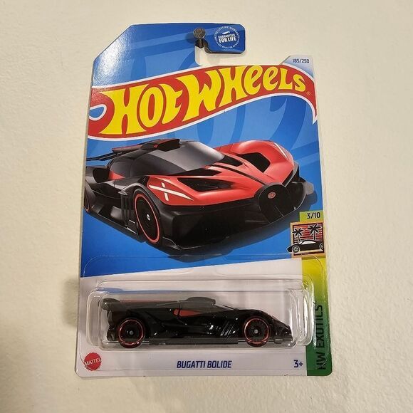 HotWheels Red Bugatti Bolide HW Exotics - Picture 1 of 7